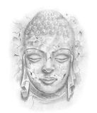 Zeichnung Buddha